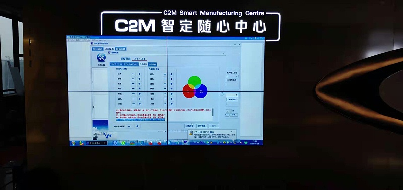 周大福珠寶拼接屏項目